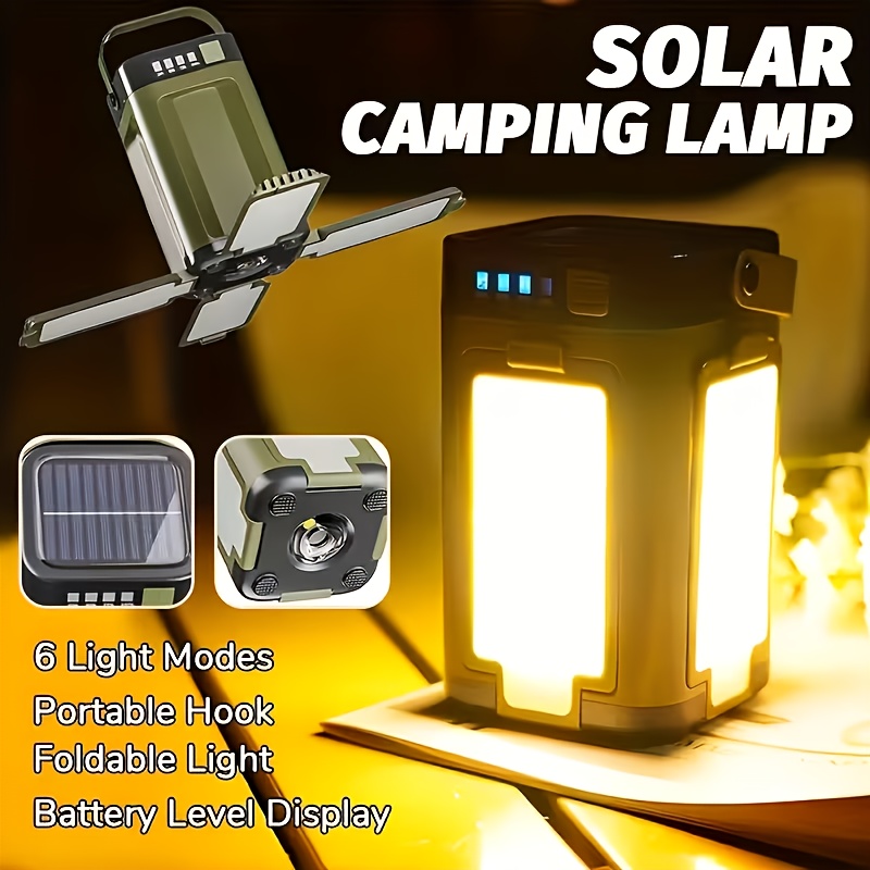 Outdoor Power Lights - Solar Outdoor Portable Camping Light Solar