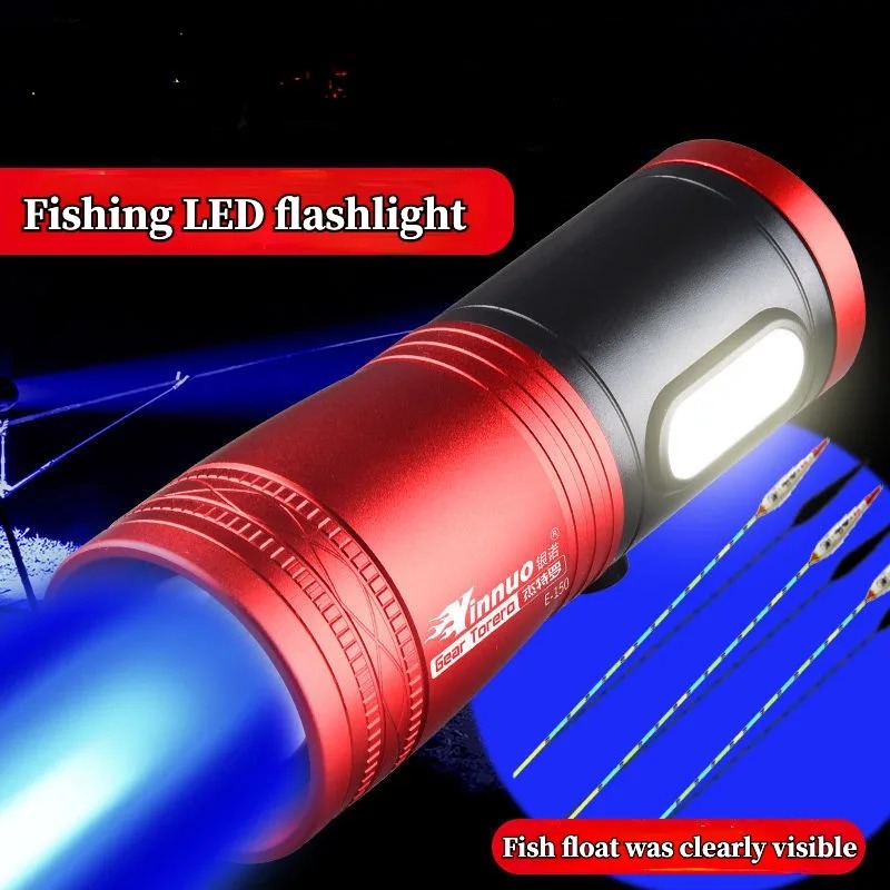 Outdoor Power Lights - Portable Fishing Lantern Rechargeable 4 Light