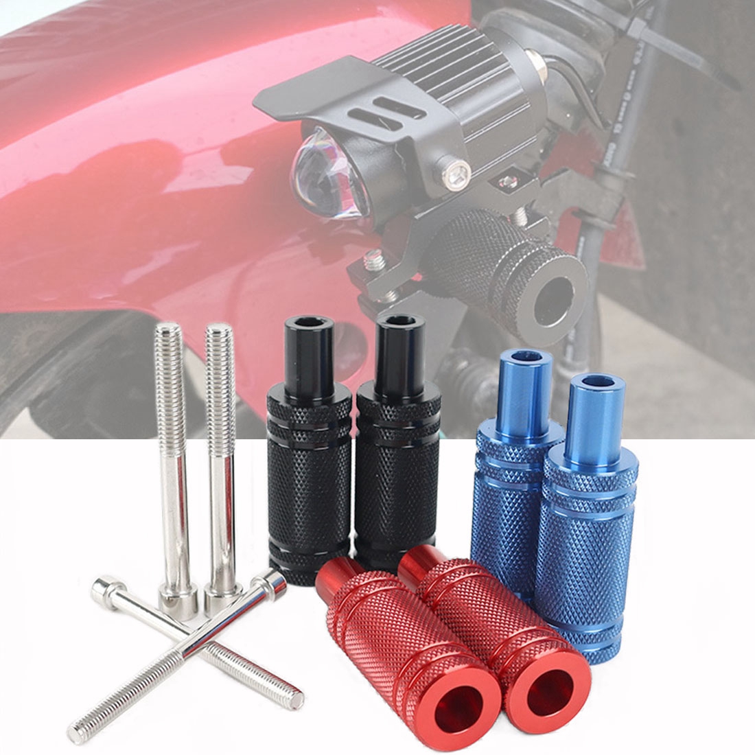 Outdoor Power Xtreme - Motorcycle Headlight Mount Holder Adjustable Fender
