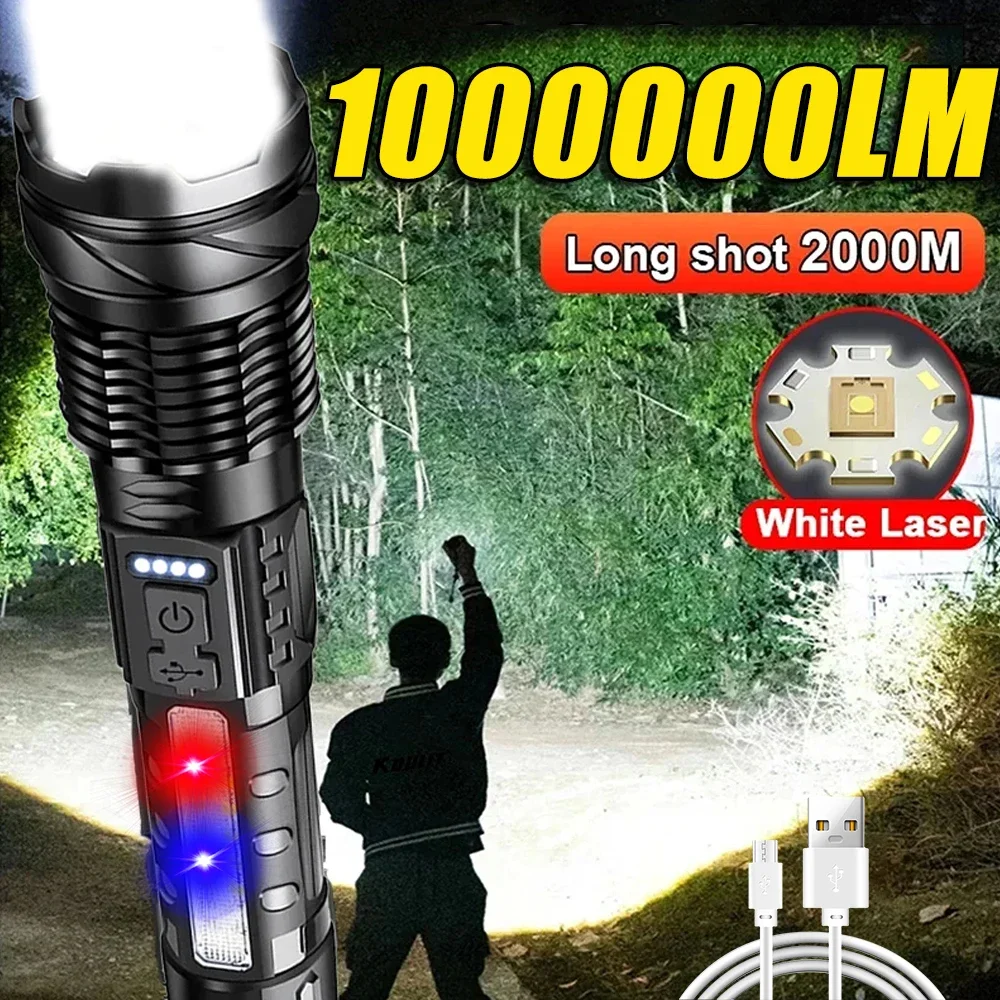 Powerful LED Flashlight Rechar - огляд і ціна Outdoor Power Lights