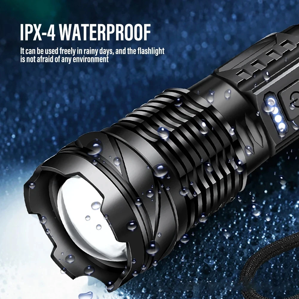 Powerful LED Flashlight Rechar - огляд і ціна Outdoor Power Lights