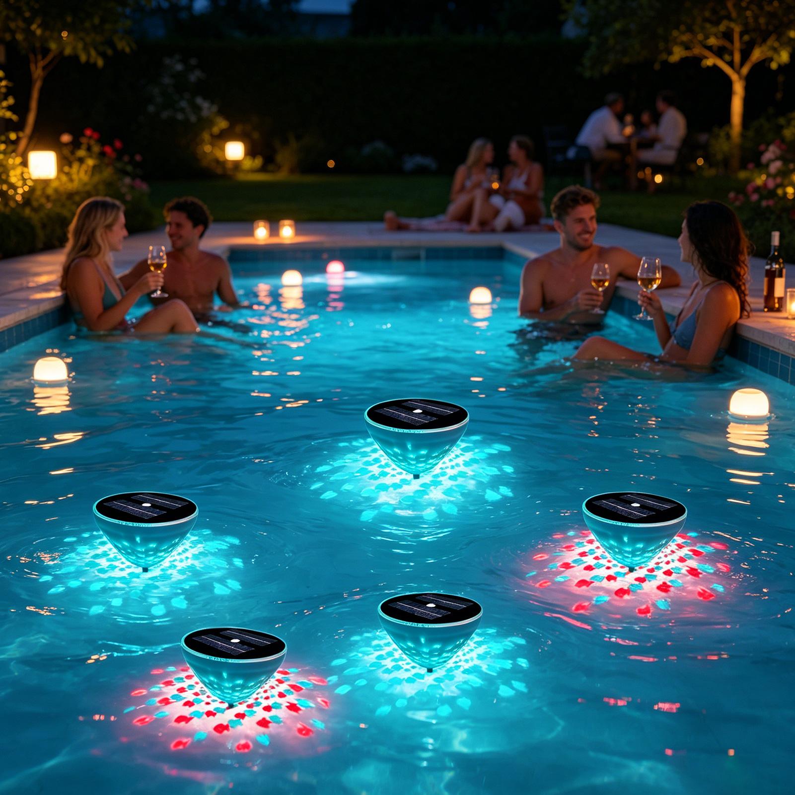 Pool Lights Solar Powered 2 Pi - огляд і ціна Outdoor Power For Hot Tub