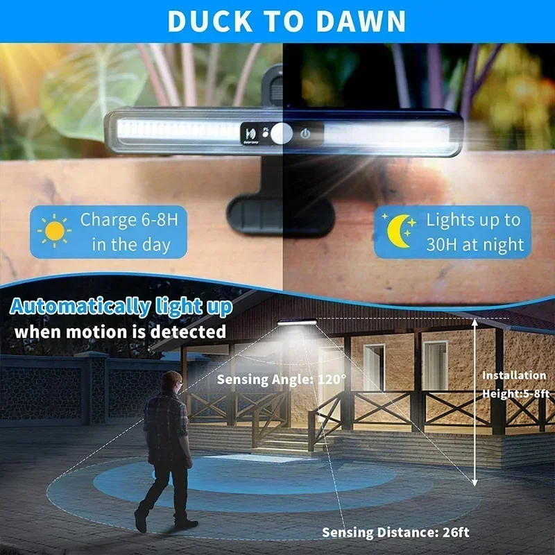 Clip On Solar Motion Lights Ou - огляд і ціна Outdoor Power Lights