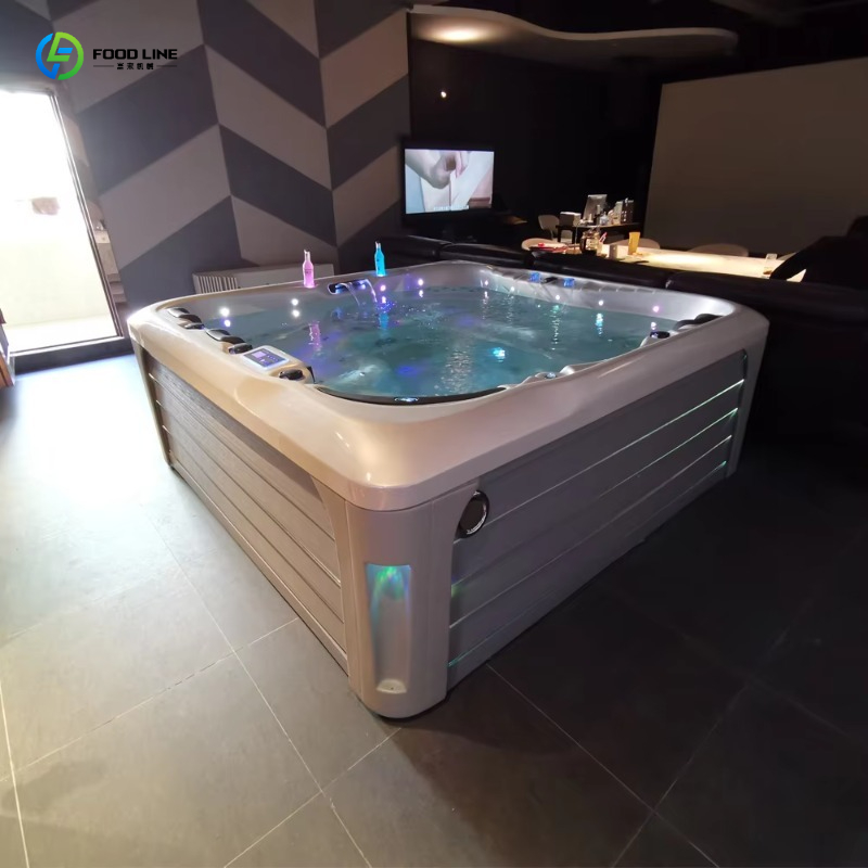 Outdoor Hot Tub Acrylic Spa Po - огляд і ціна Outdoor Power For Hot Tub