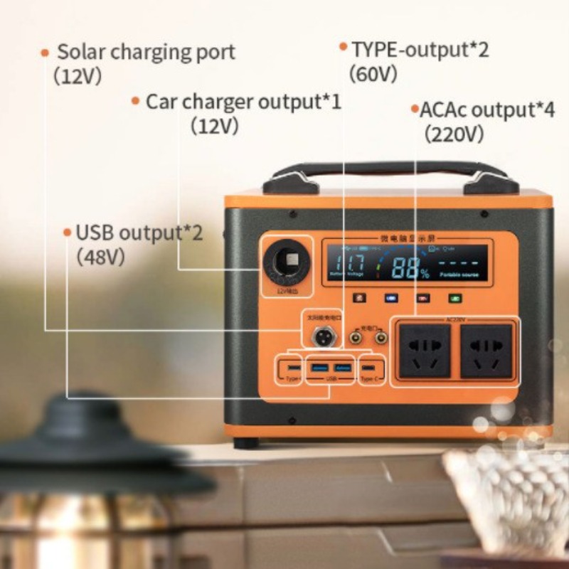 New 220V Portable Power Statio - огляд і ціна Outdoor Power New Roads