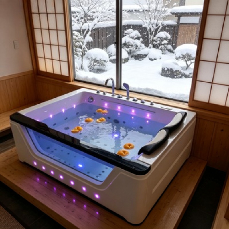 6 Person Acrylic Spa Hot Tub W - огляд і ціна Outdoor Power For Hot Tub