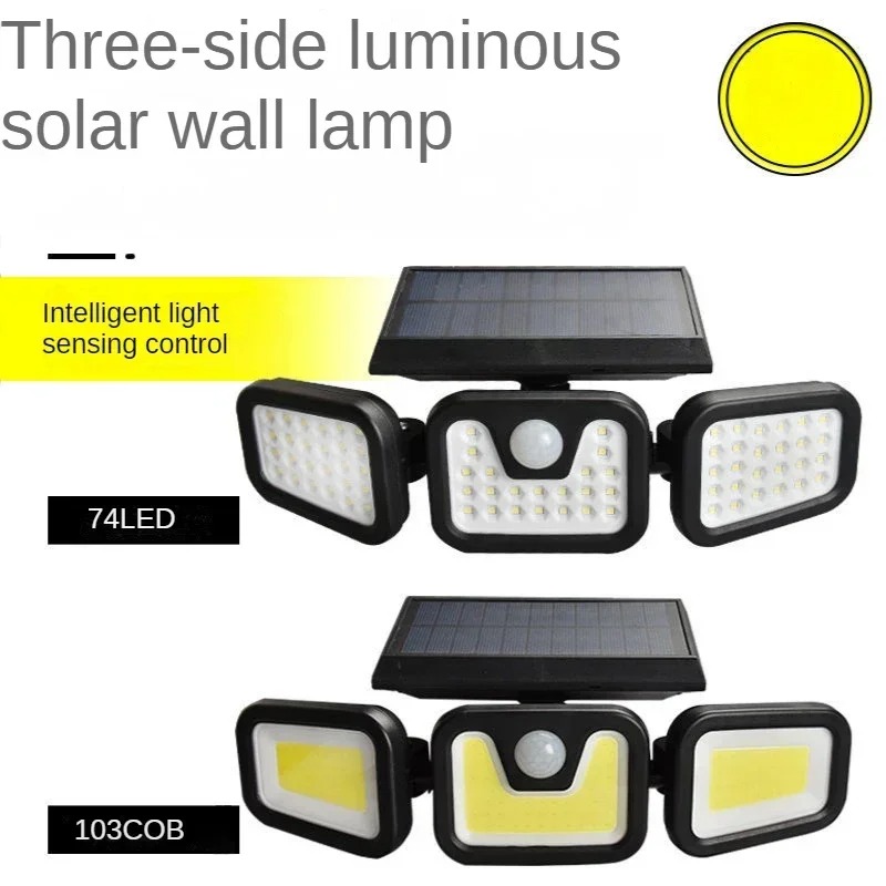 3 Mode LED Solar Light PIR Mot - огляд і ціна Outdoor Power Garage