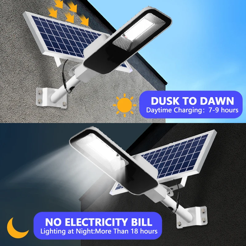 200W Powerful Solar Light Outd - огляд і ціна Outdoor Power Garage