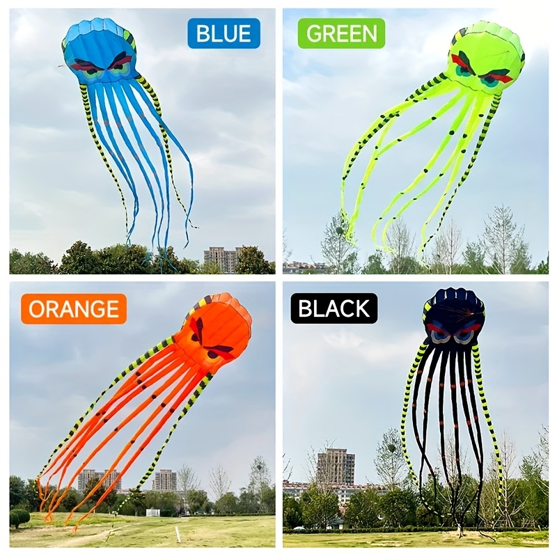 3D 8-Meter Octopus Kite Large  - огляд і ціна Outdoor Power Reel