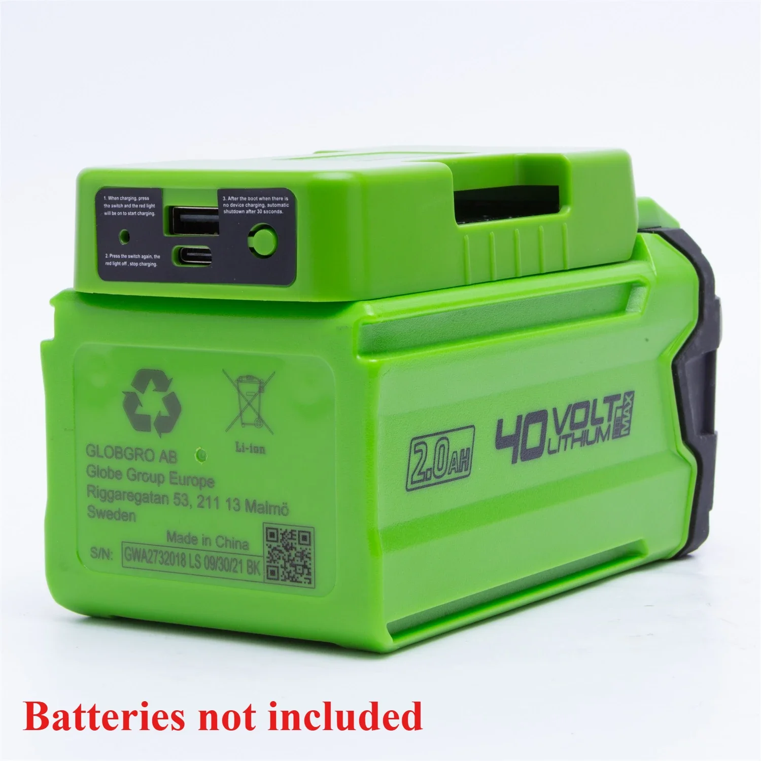 Cordless Mobile Power Bank Ada - огляд і ціна Outdoor Power Adapter Usb C
