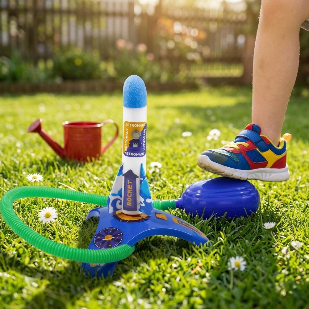 Air Rocket Foot Pump Launcher  - огляд і ціна Outdoor Power And Pedal