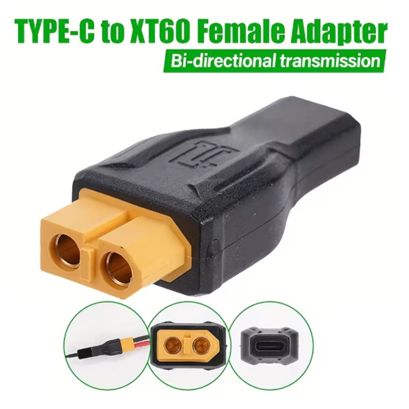 USB C Type C To XT60 Female Ad - огляд і ціна Outdoor Power Adapter Usb C